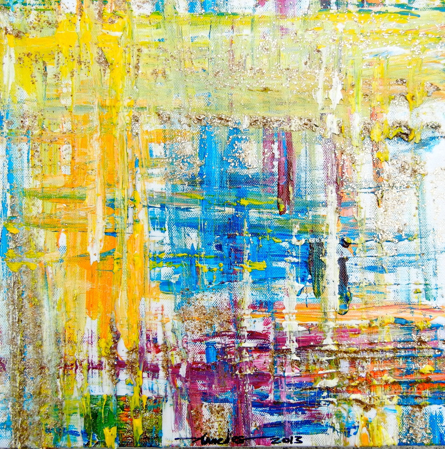 Connected (2013) Panel #3/6 (Fractal Touchable Series #2)