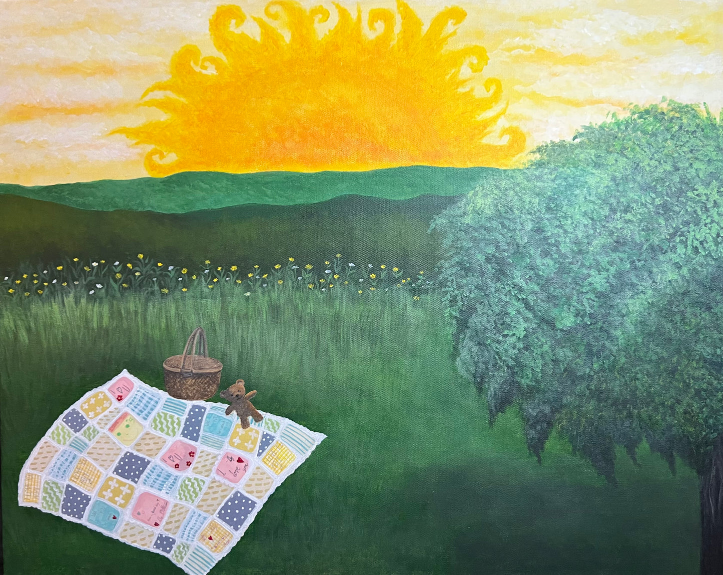 Golden Flower (To My Daughter, Lily)