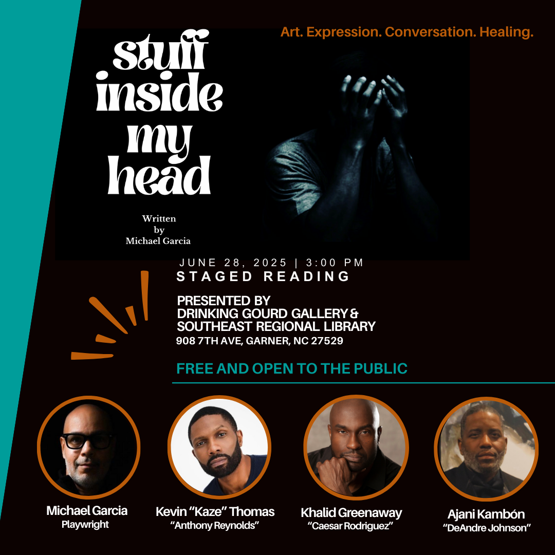 "Stuff Inside My Head" - Staged Reading @Southeast Regional Library, June 28, 2025