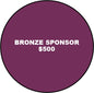 Bronze Sponsor $500