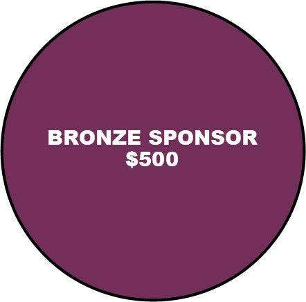 Bronze Sponsor $500