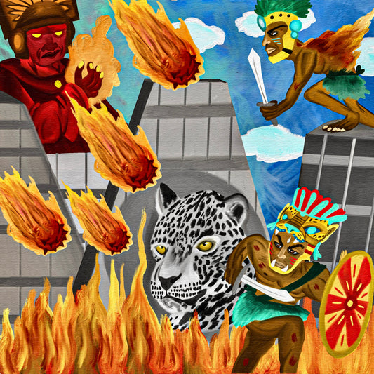 Fight Through the Underworld Hero Twins